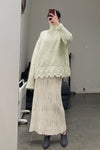 SWAYING/KNIT Velvet Straight Skirt SW212XZ23 PS36